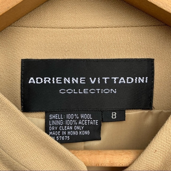 Adrienne Vittadini Wool Blazer Jacket Women’s Sz 8 - Picture 4 of 5